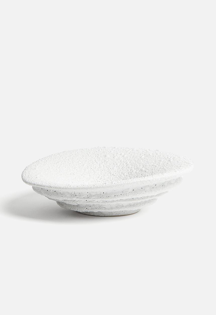 H&M - Large stoneware bowl - white