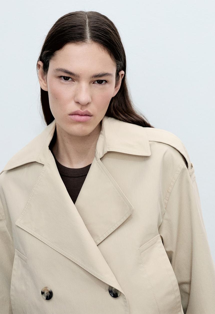 MANGO - Jacket Lipa - Light/Pastel Gray