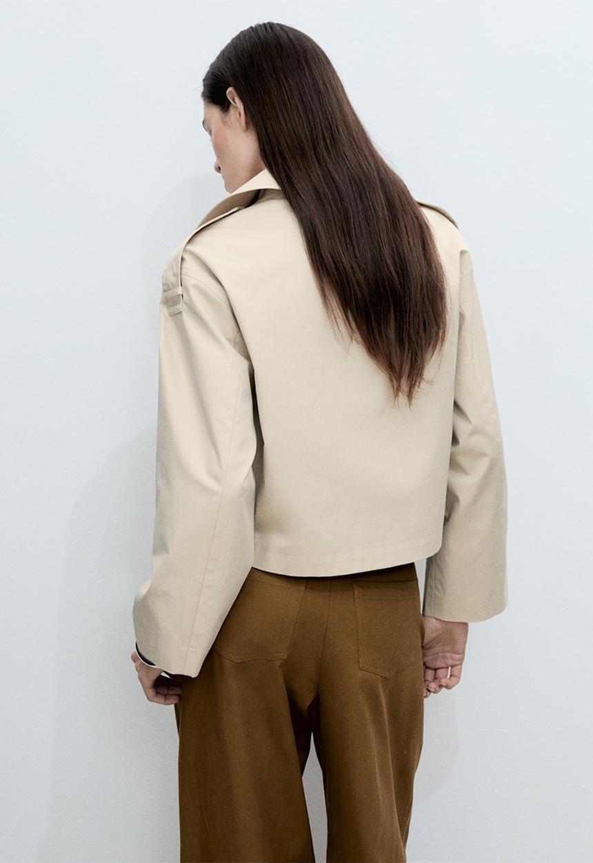 MANGO - Jacket Lipa - Light/Pastel Gray