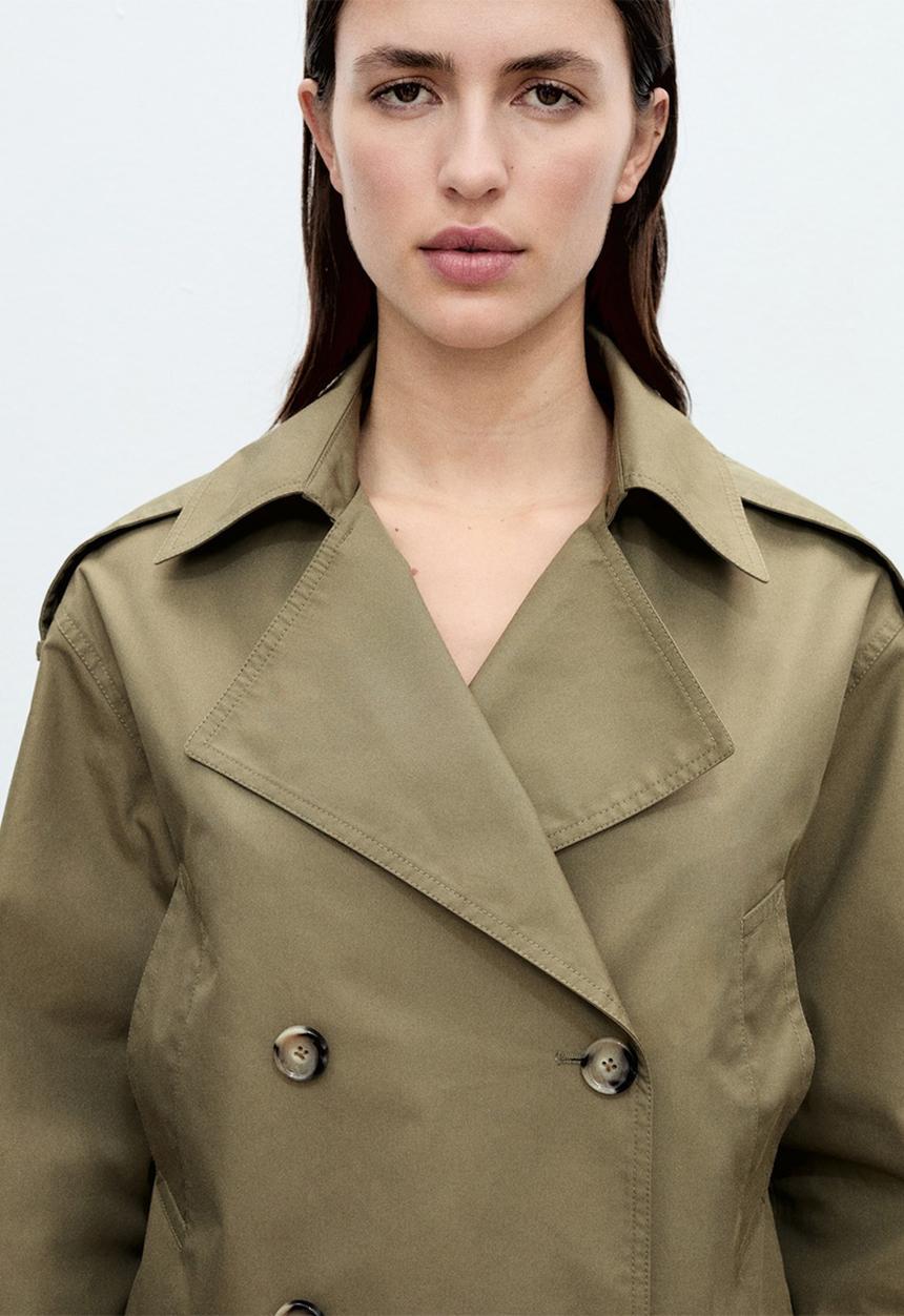MANGO - Jacket Lipa - Khaki