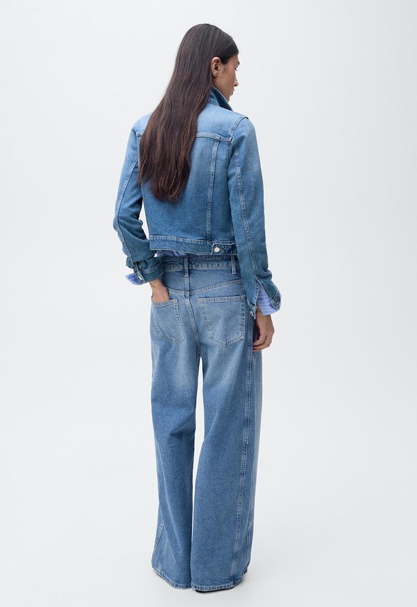 MANGO - Jacket Newvicky - Open Blue