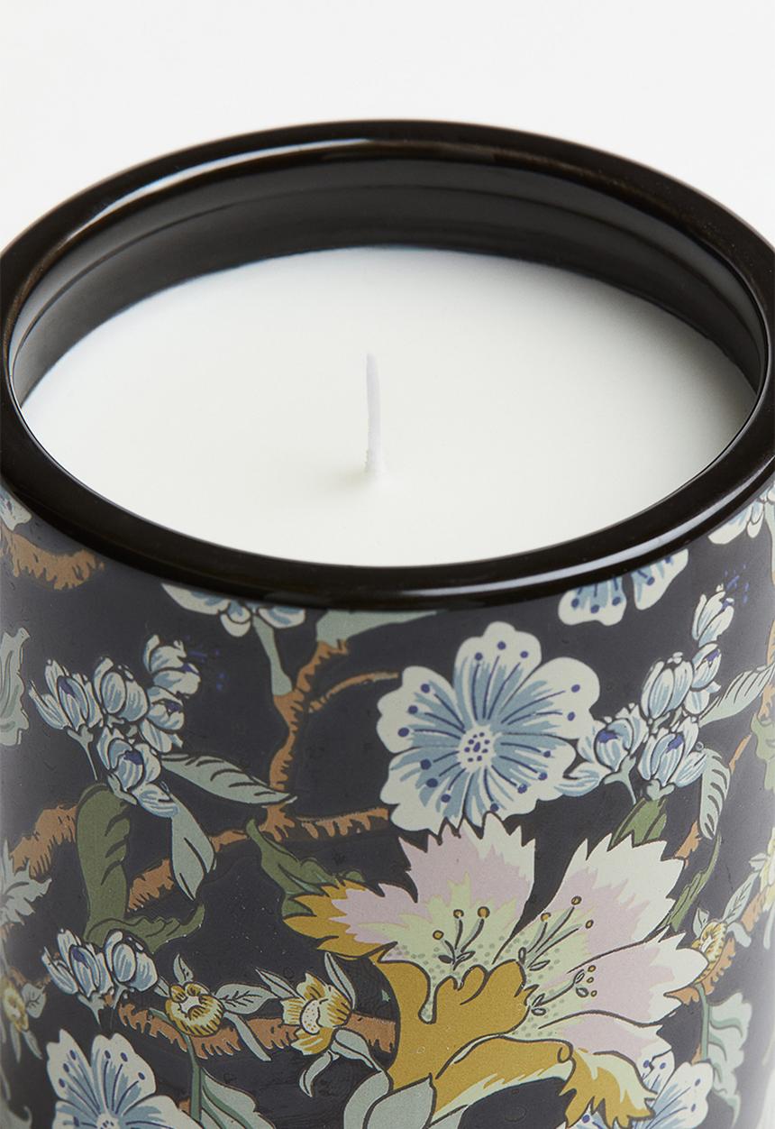 H&M - Scented candle in a ceramic holder - black plum noir