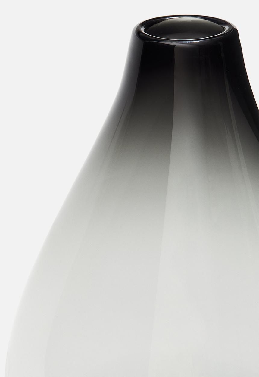 H&M - Teardrop vase - dark grey 