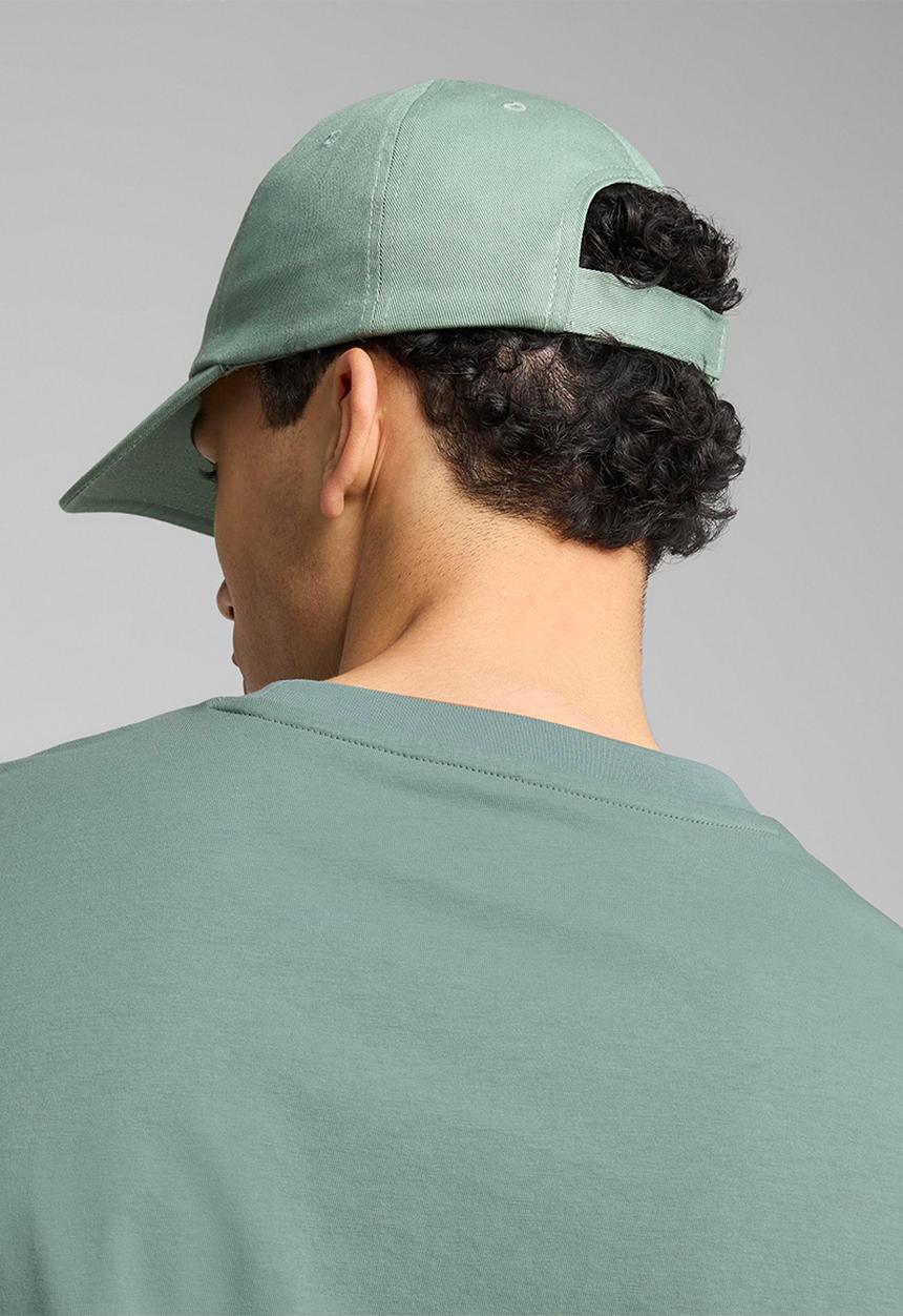 PUMA - Ess Puma Cat Baseball Cap - Green Moon