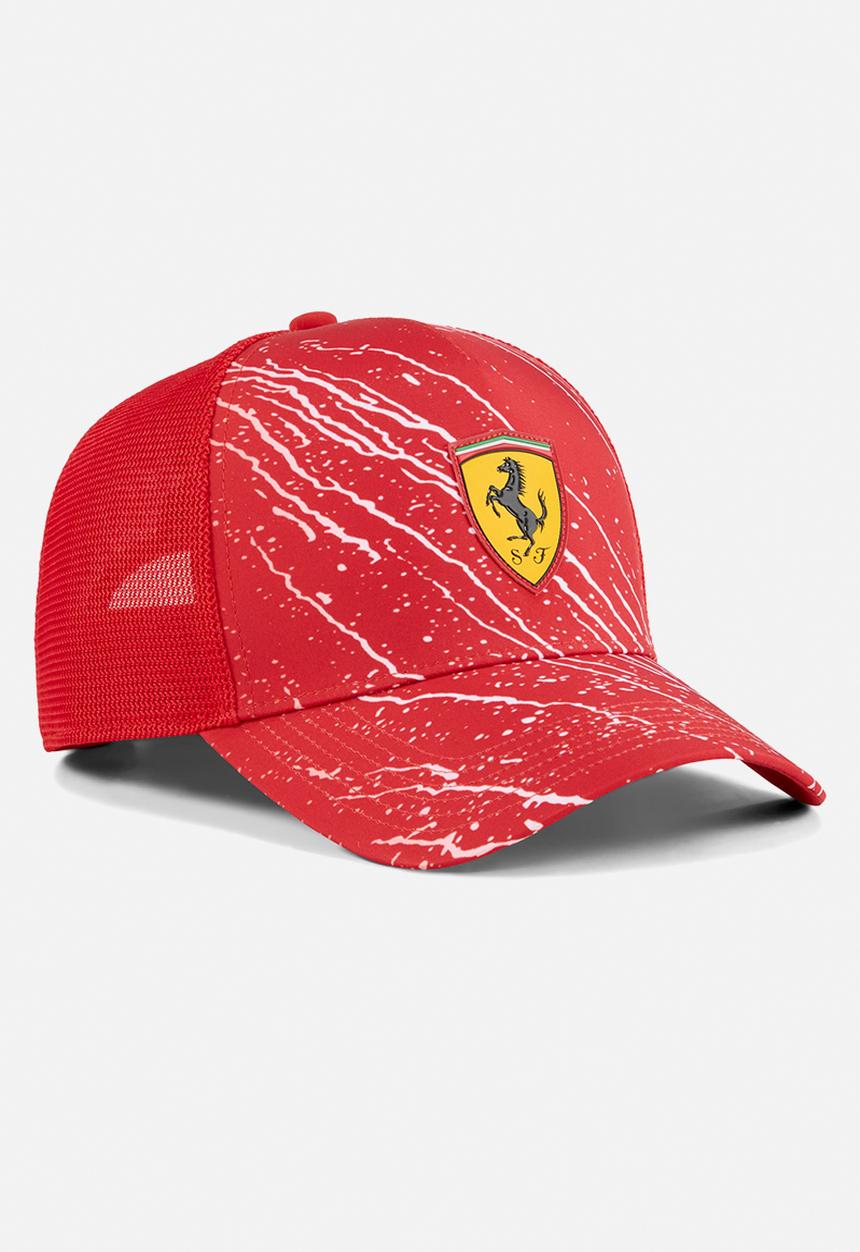PUMA - Ferrari Race Color S Trucker Cap - Rosso Corsa