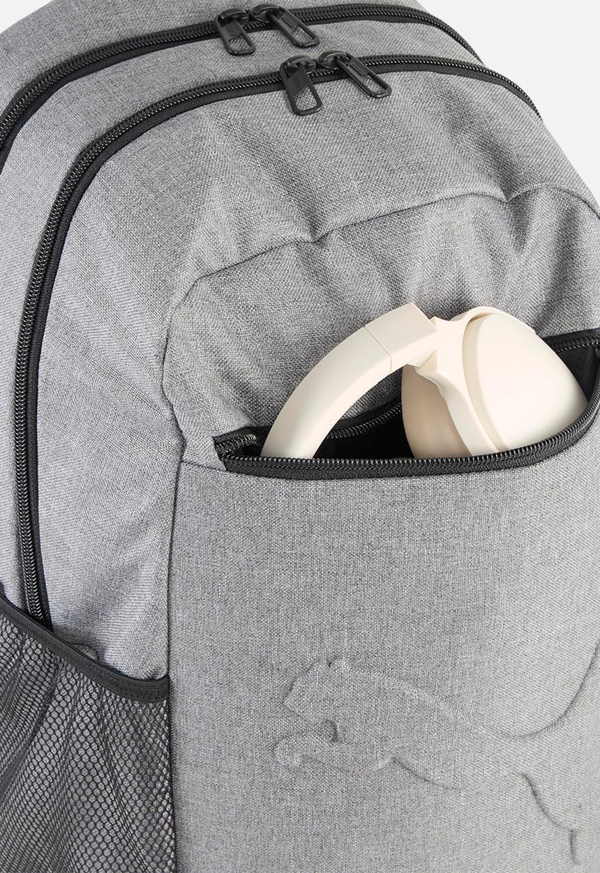PUMA - Puma Buzz Heather Backpack - Medium Gray Heather