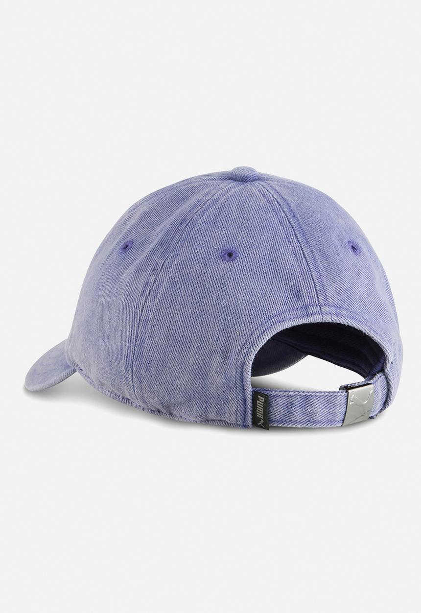 PUMA - Wardrobe Ess Metal wash Dad Cap - Blue Crystal