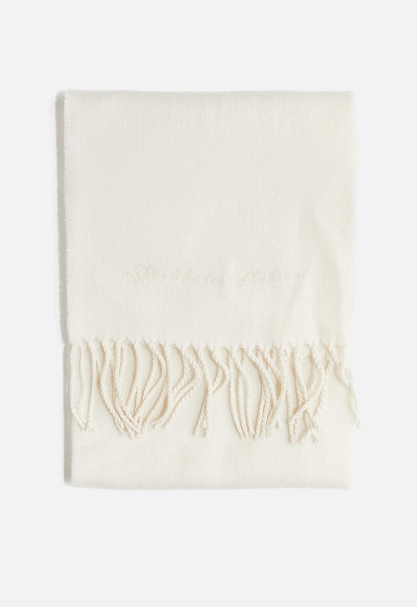H&M - Woven scarf - cream