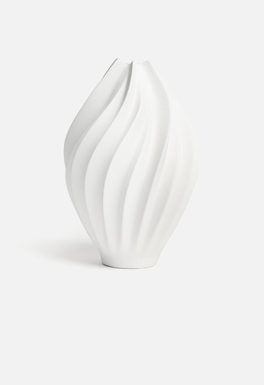 H&M - Large stoneware vase - white