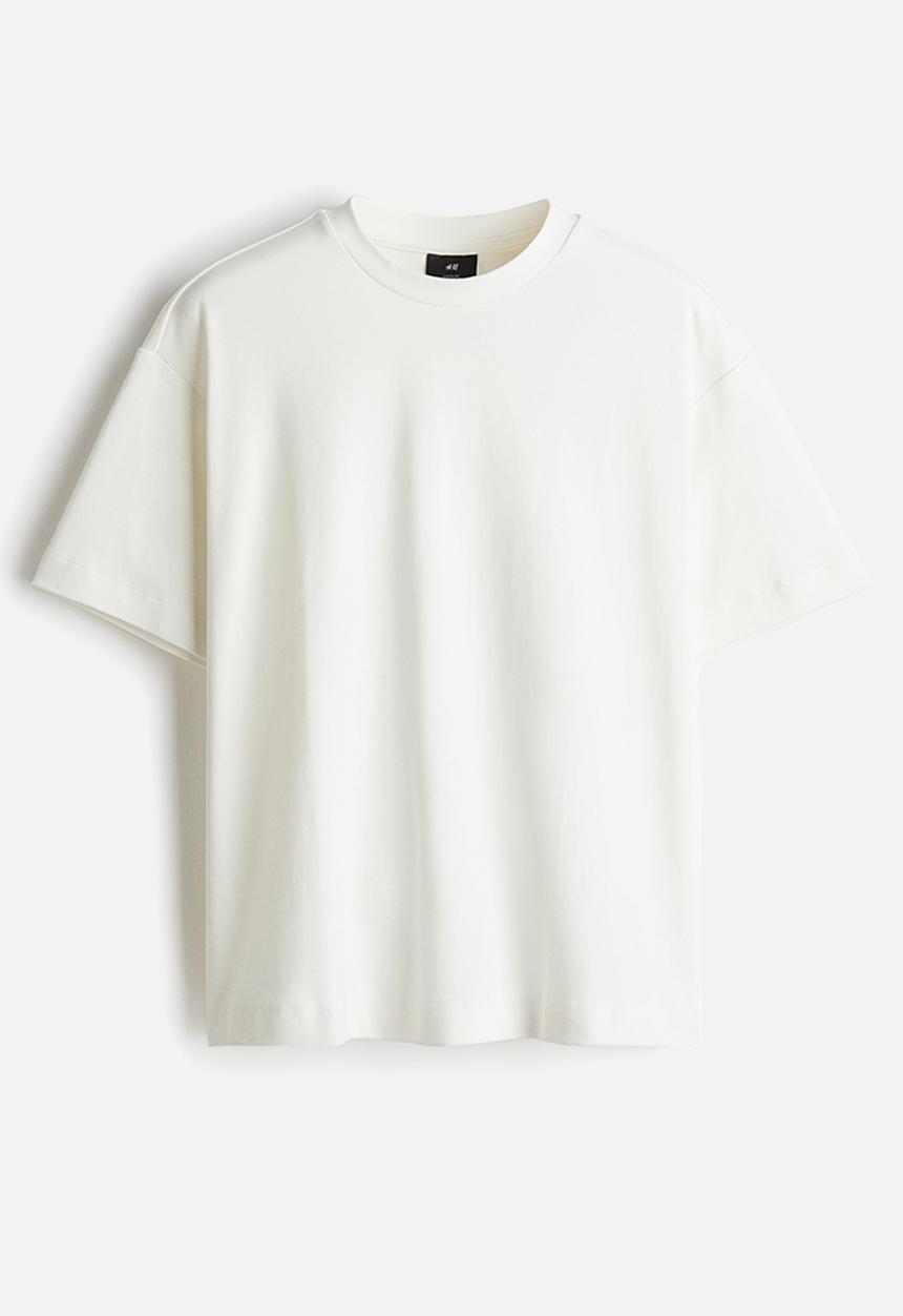 H&M - Loose fit t-shirt - white