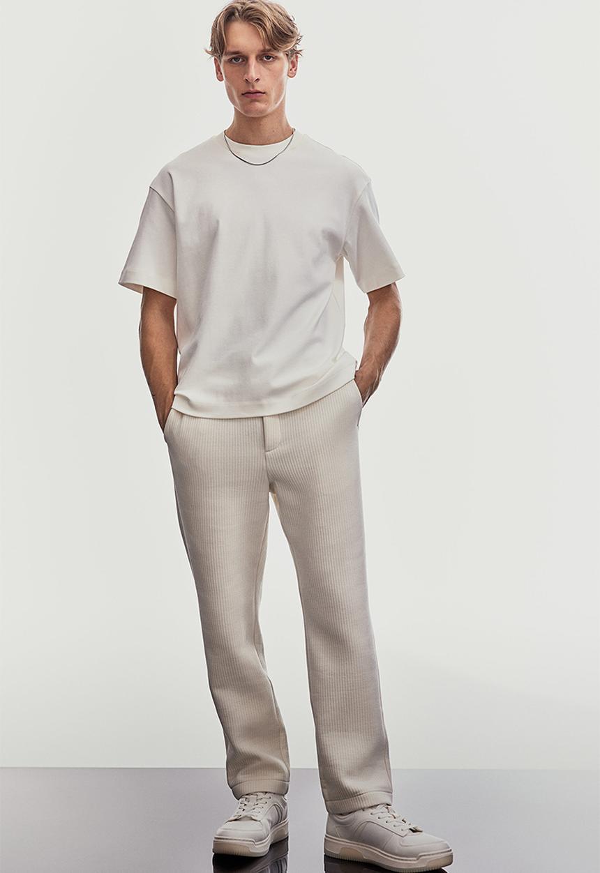 H&M - Loose fit t-shirt - white