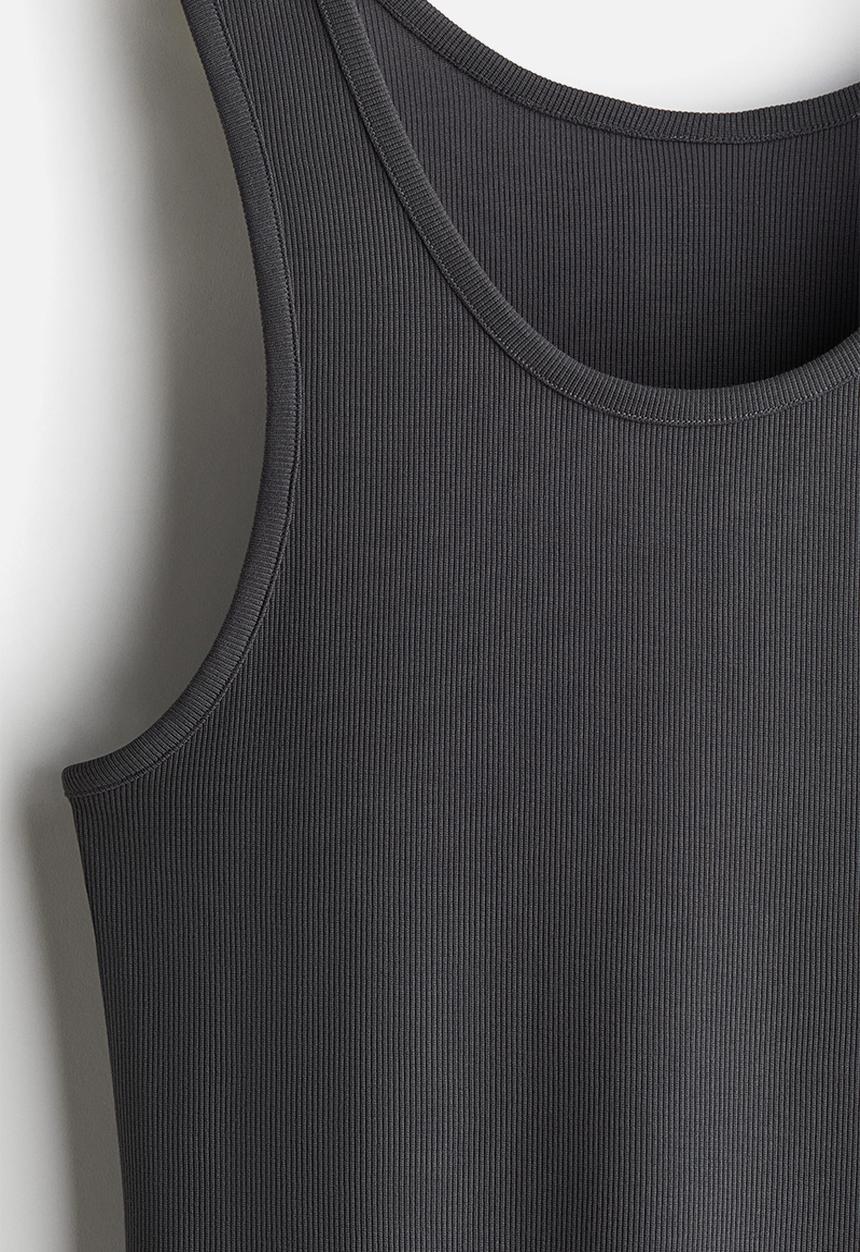 H&M - Thermolite® regular fit vest top - dark grey