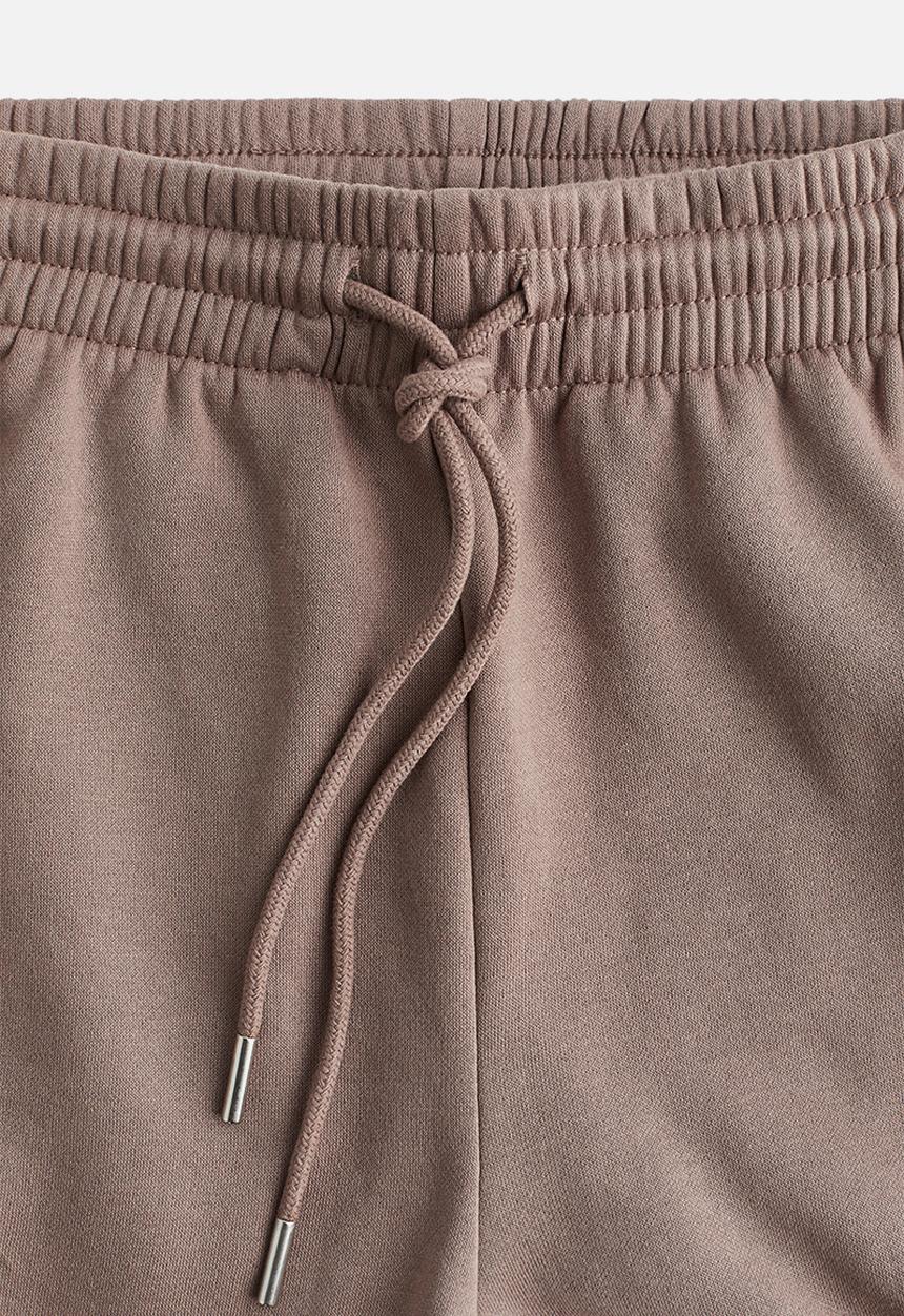H&M - Cotton-blend sweatpants - dark beige