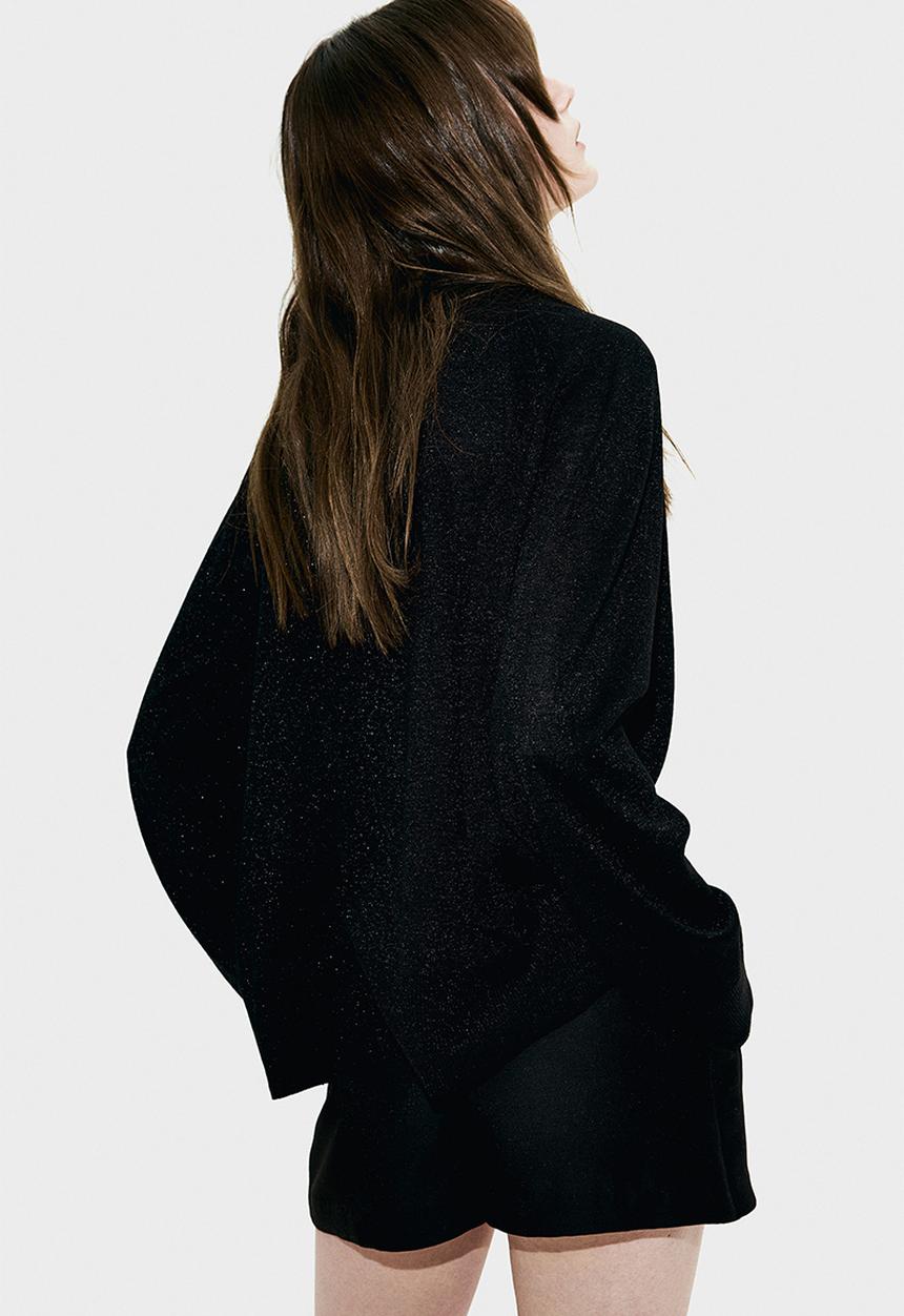 H&M - Glittery jumper - black