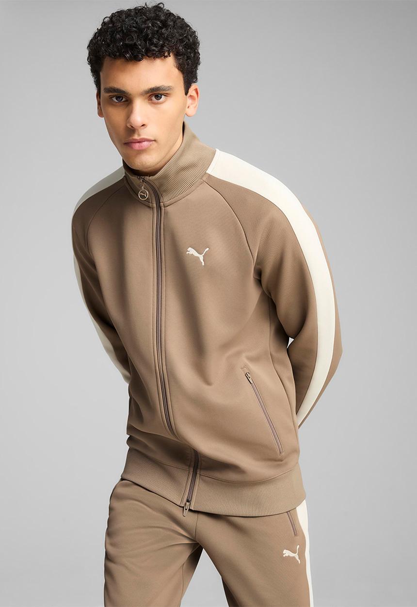 PUMA - T7 ALWAYS ON Track Jacket DK - Totally Taupe