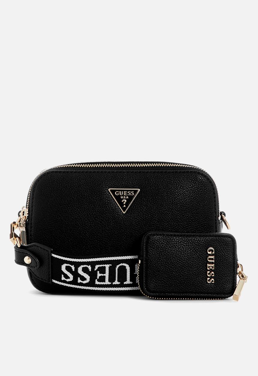 GUESS - Latona camera crossbody - black
