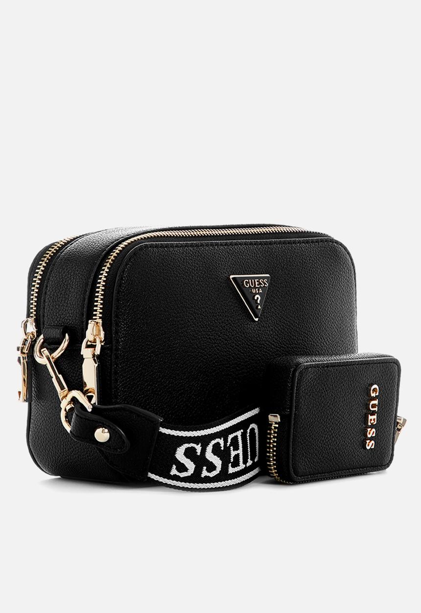 GUESS - Latona camera crossbody - black