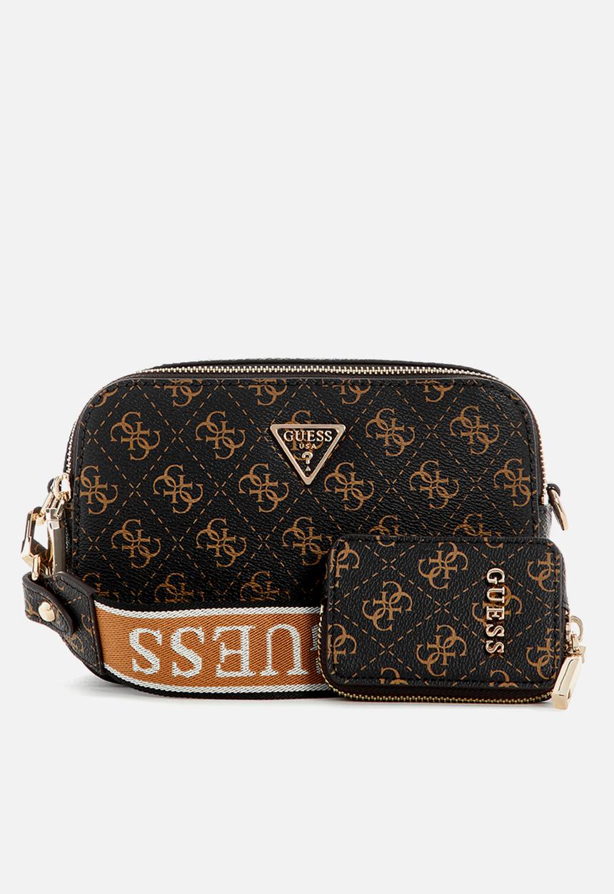 GUESS - Latona camera crossbody - brown