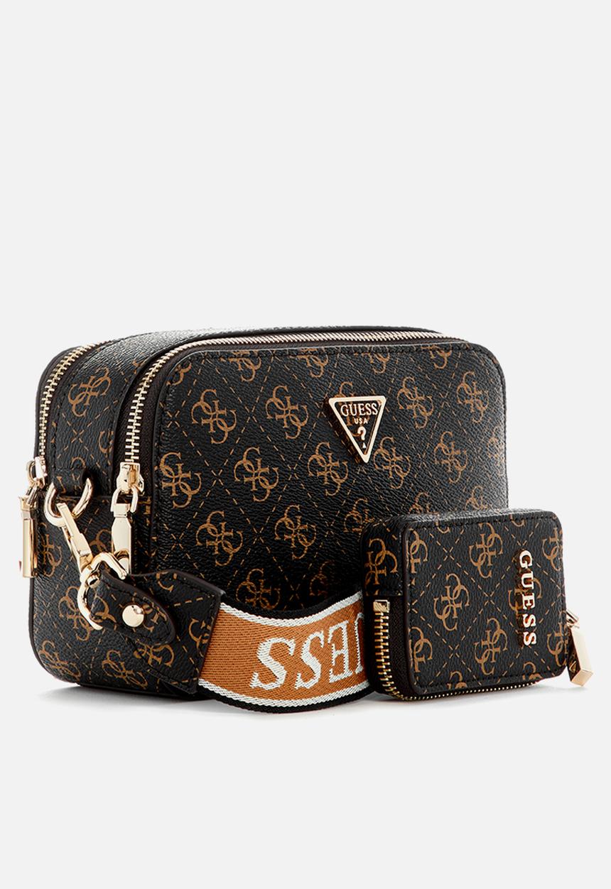 GUESS - Latona camera crossbody - brown