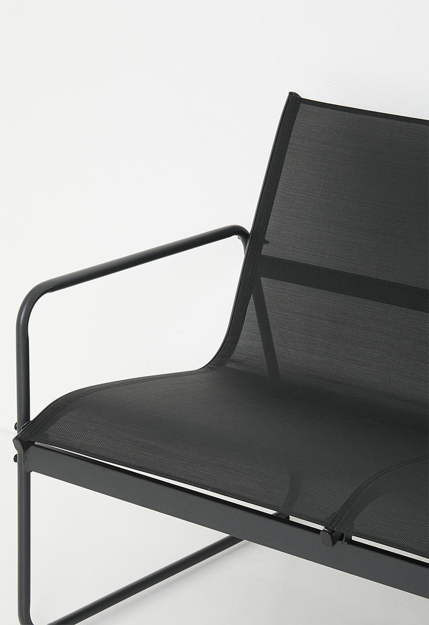 H&S - Furniture set 4pcs - black
