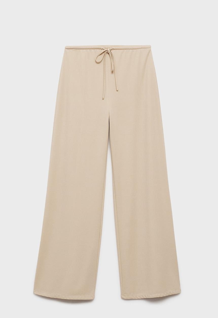 MANGO - Trousers Candela - Light Pastel Brown
