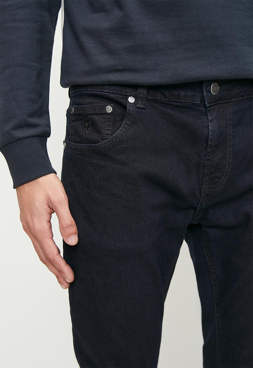 POLO - Mens Peter Slim Leg Jean - Indigo black
