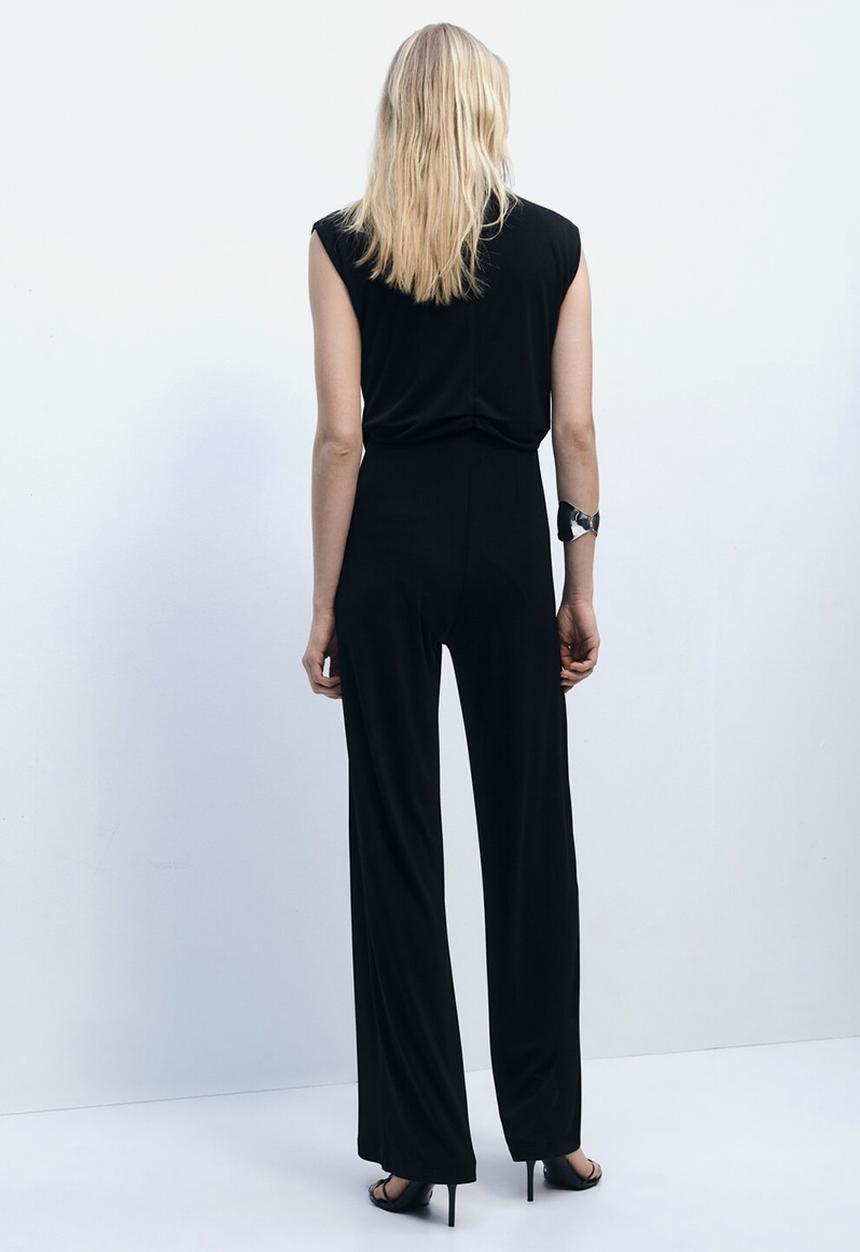 MANGO - Jumpsuit Aubrey - Black