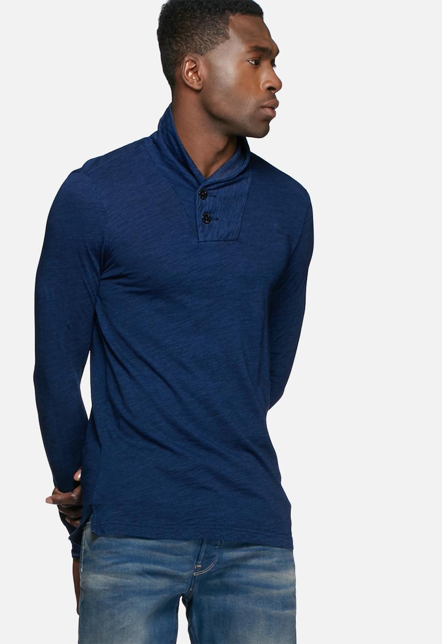 G-STAR - Indigo ezra tee