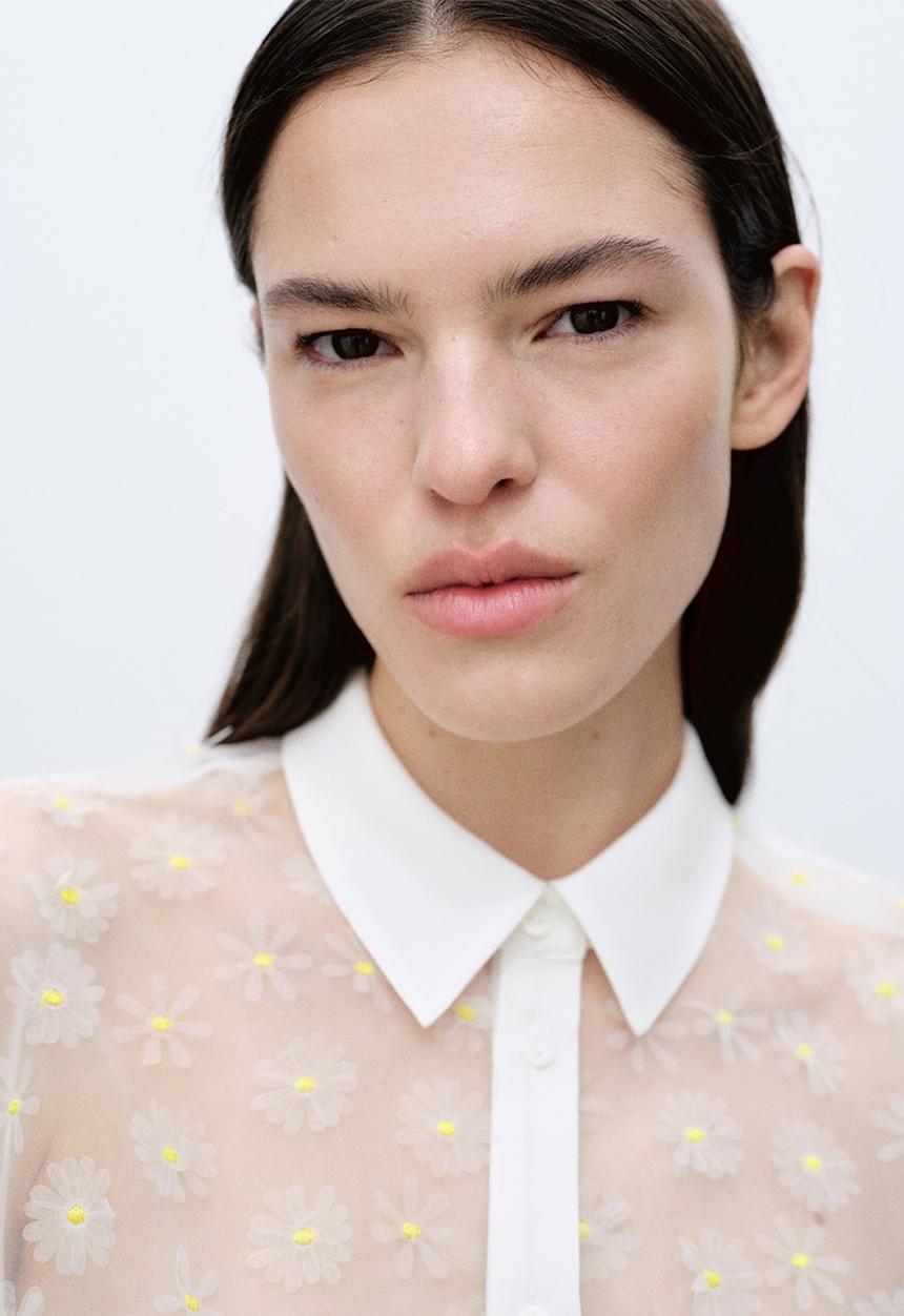 MANGO - Shirt Dacy - Natural