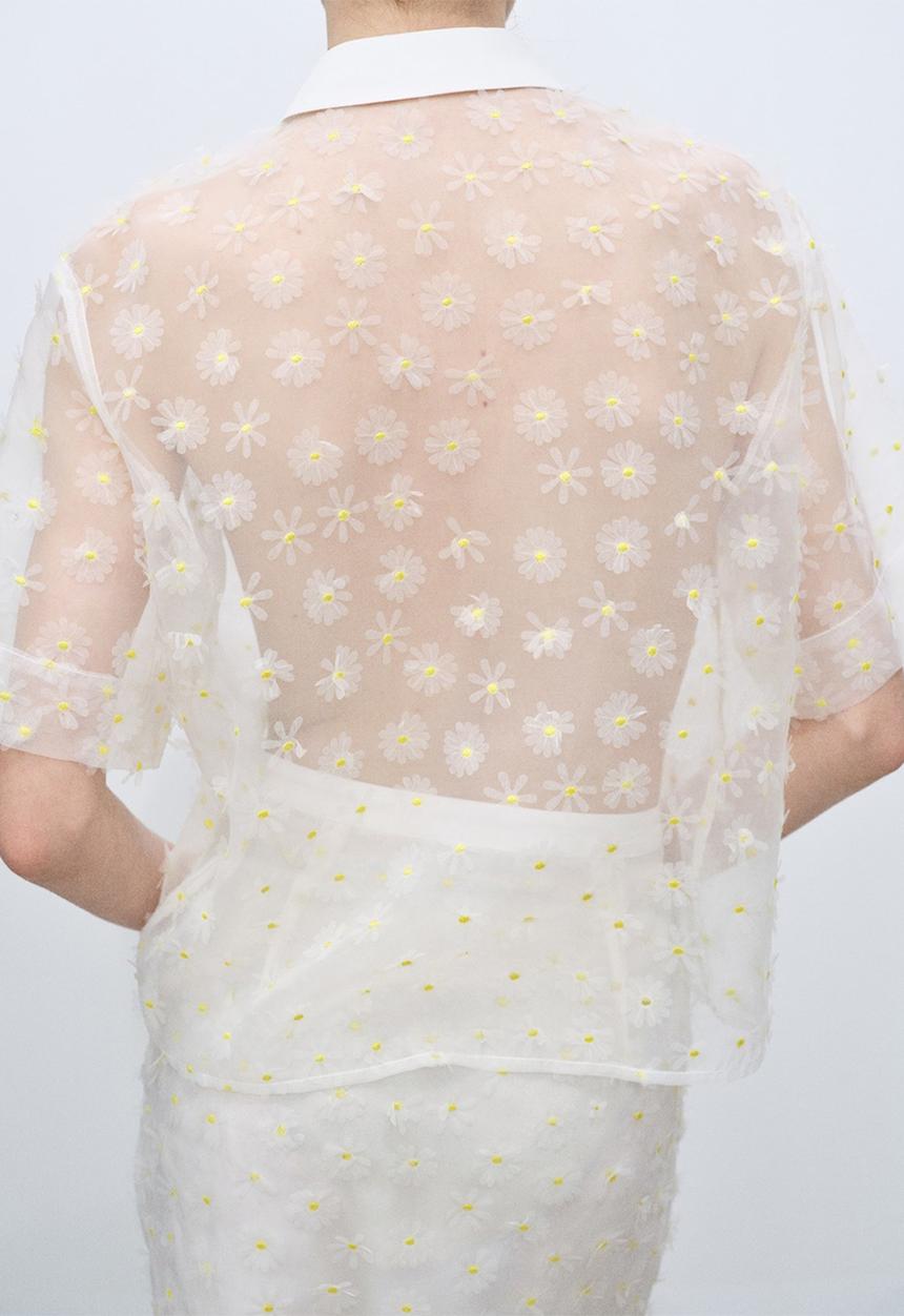 MANGO - Shirt Dacy - Natural