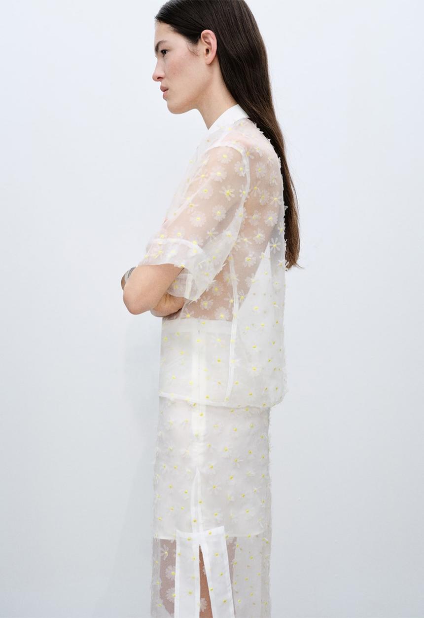 MANGO - Shirt Dacy - Natural
