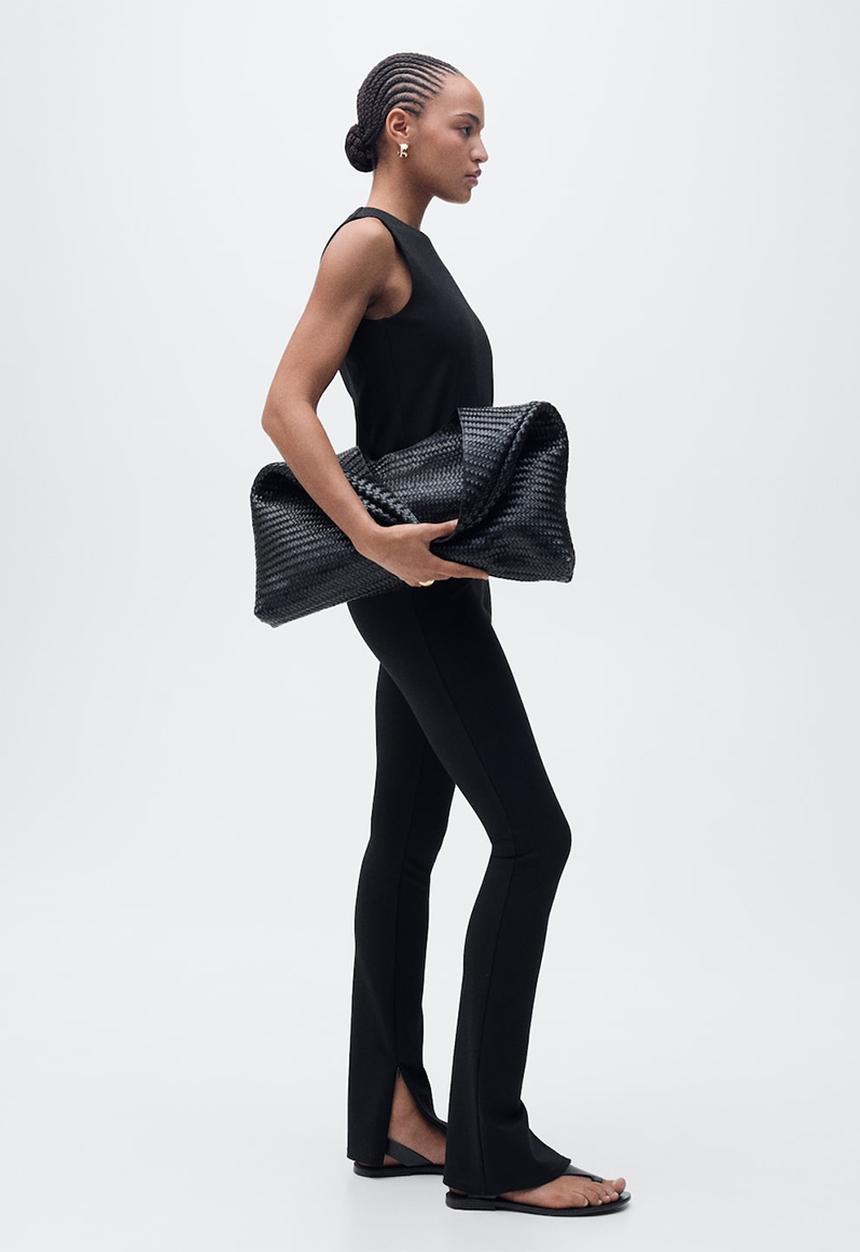 MANGO - Trousers Romi - Black