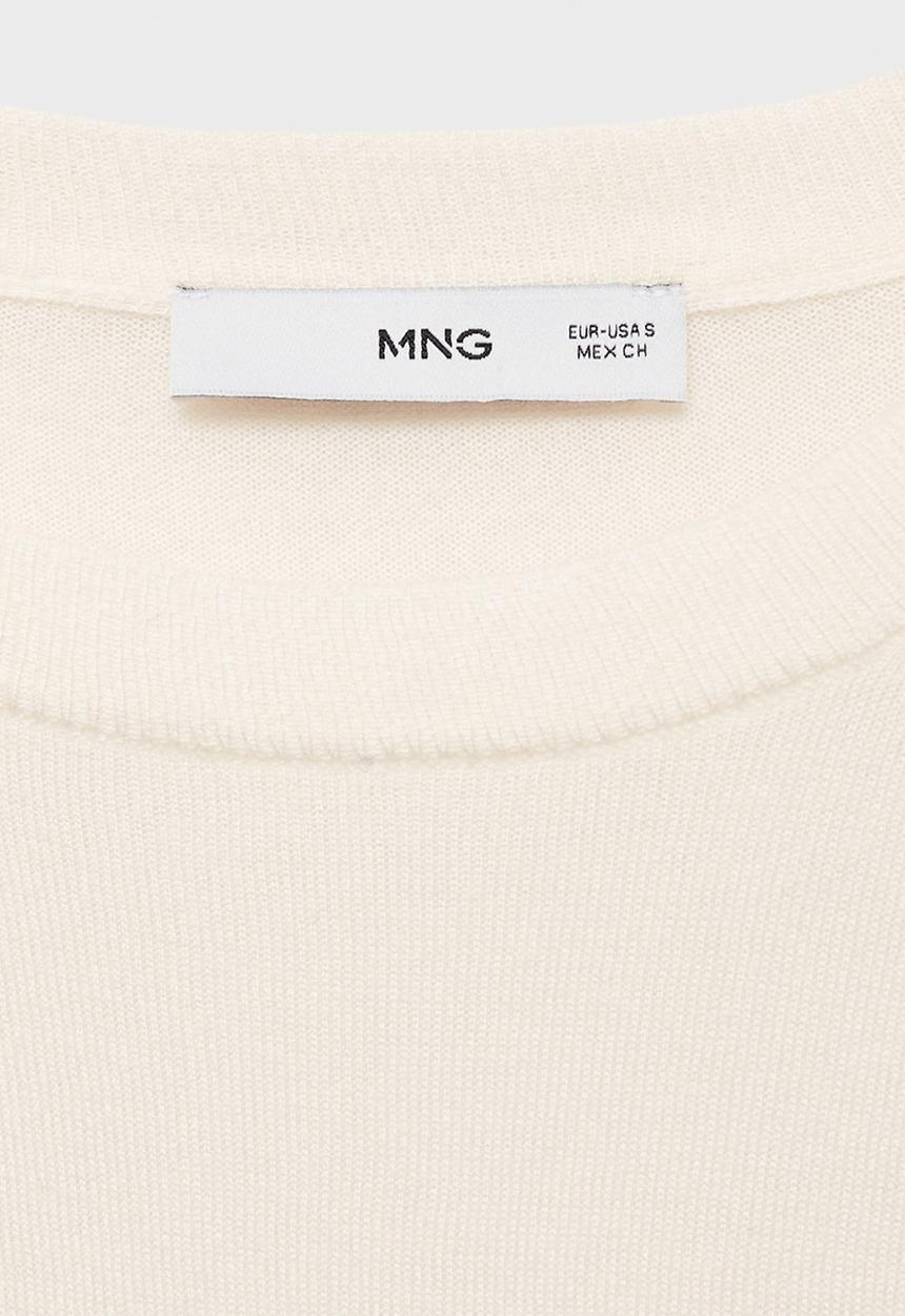 MANGO - Sweater Lucca - Light Beige