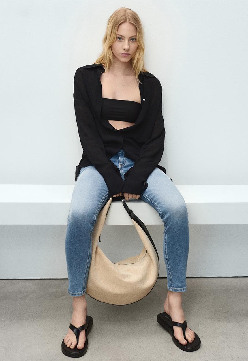 MANGO - Jeans Newisa - Open Blue