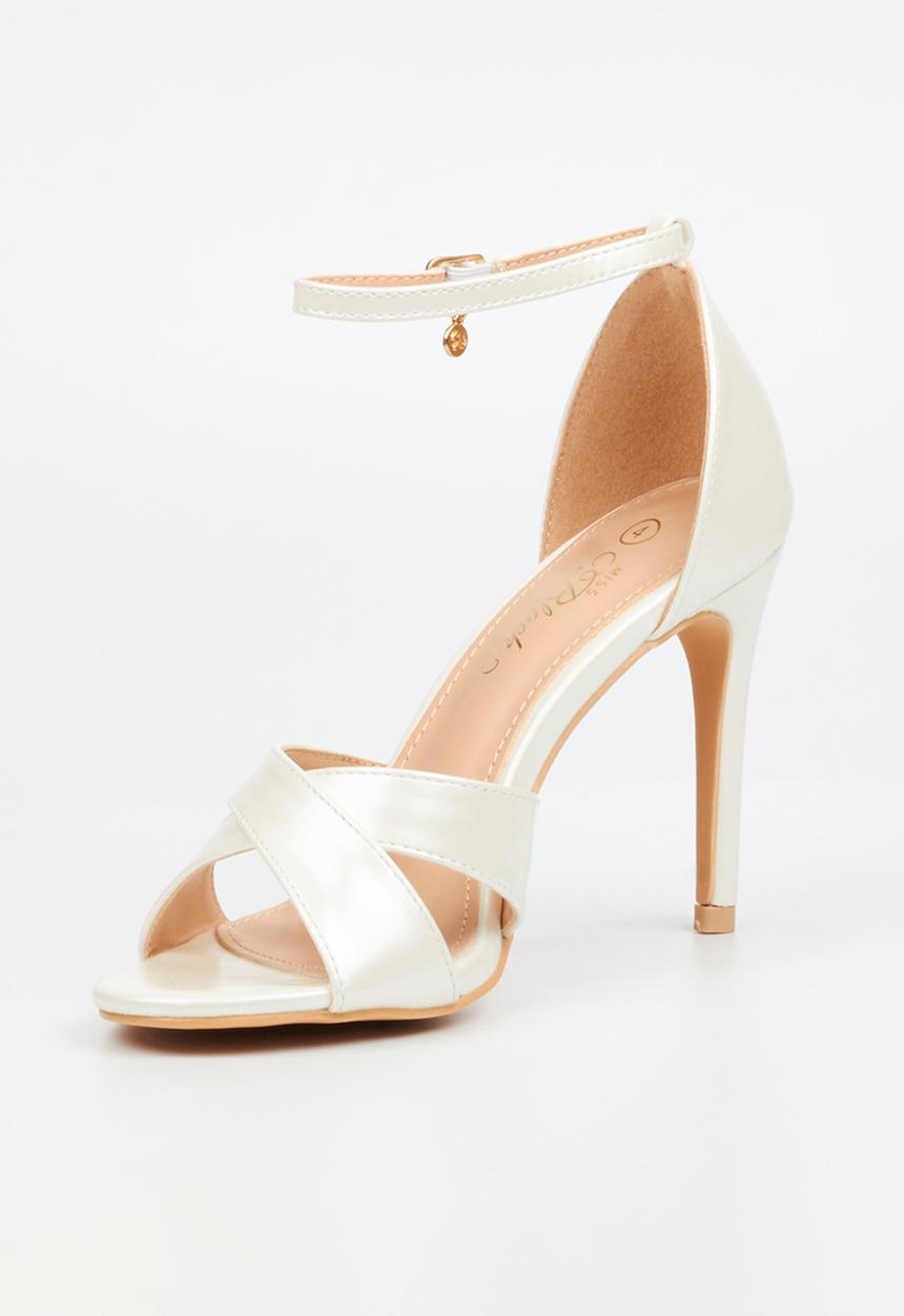 Miss Black - Jazz 33 heel - white