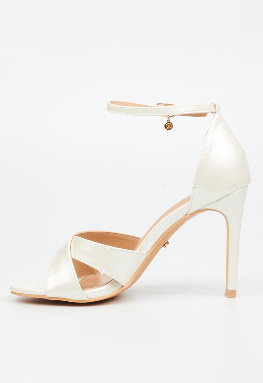 Miss Black - Jazz 33 heel - white
