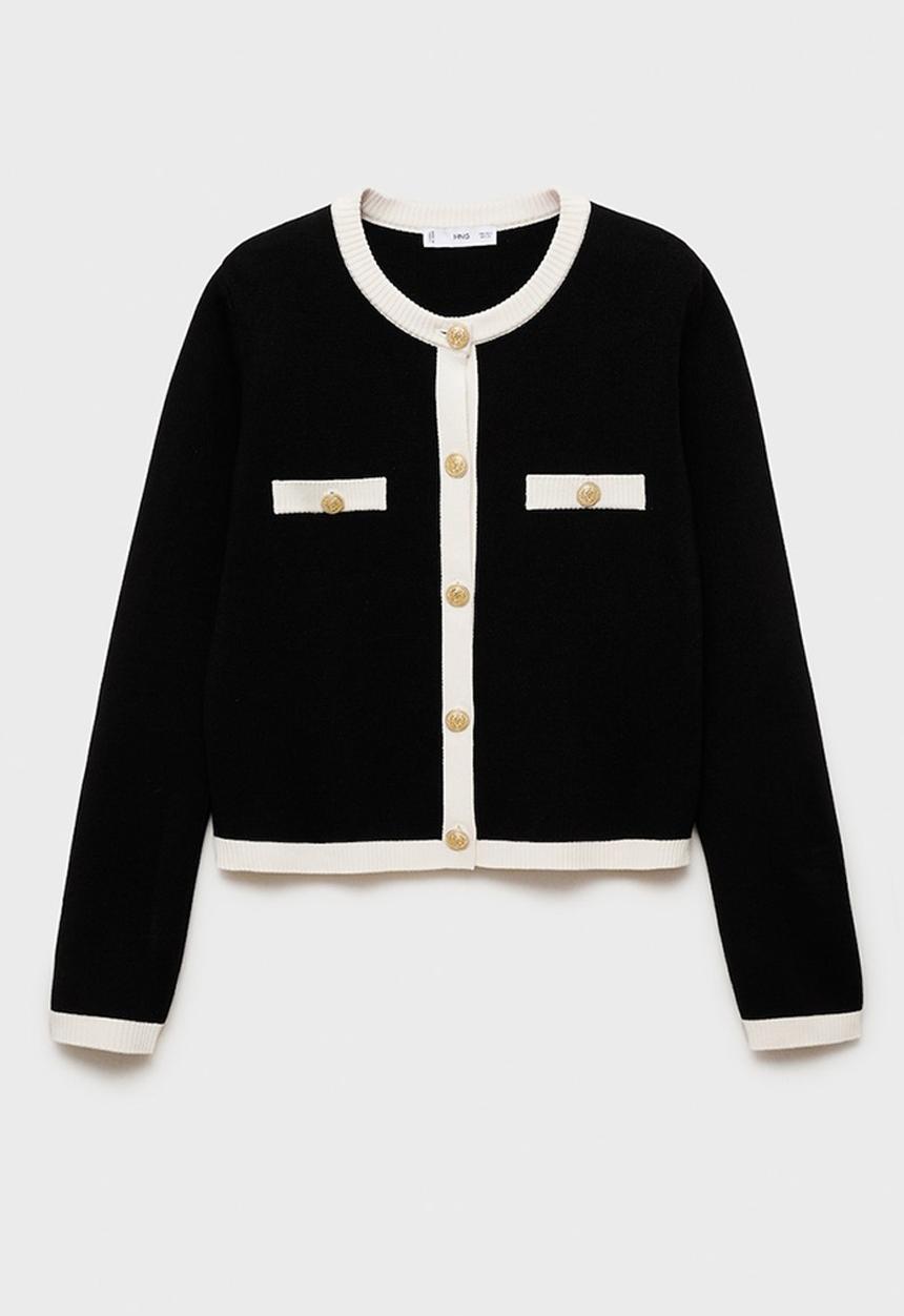 MANGO - Jacket Pieta - Black