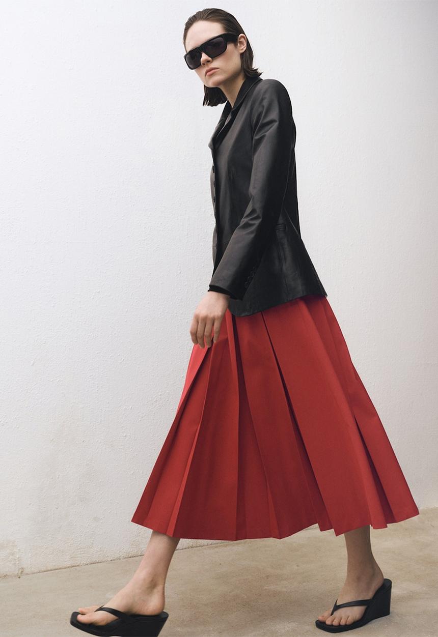 MANGO - Skirt Tica - Red