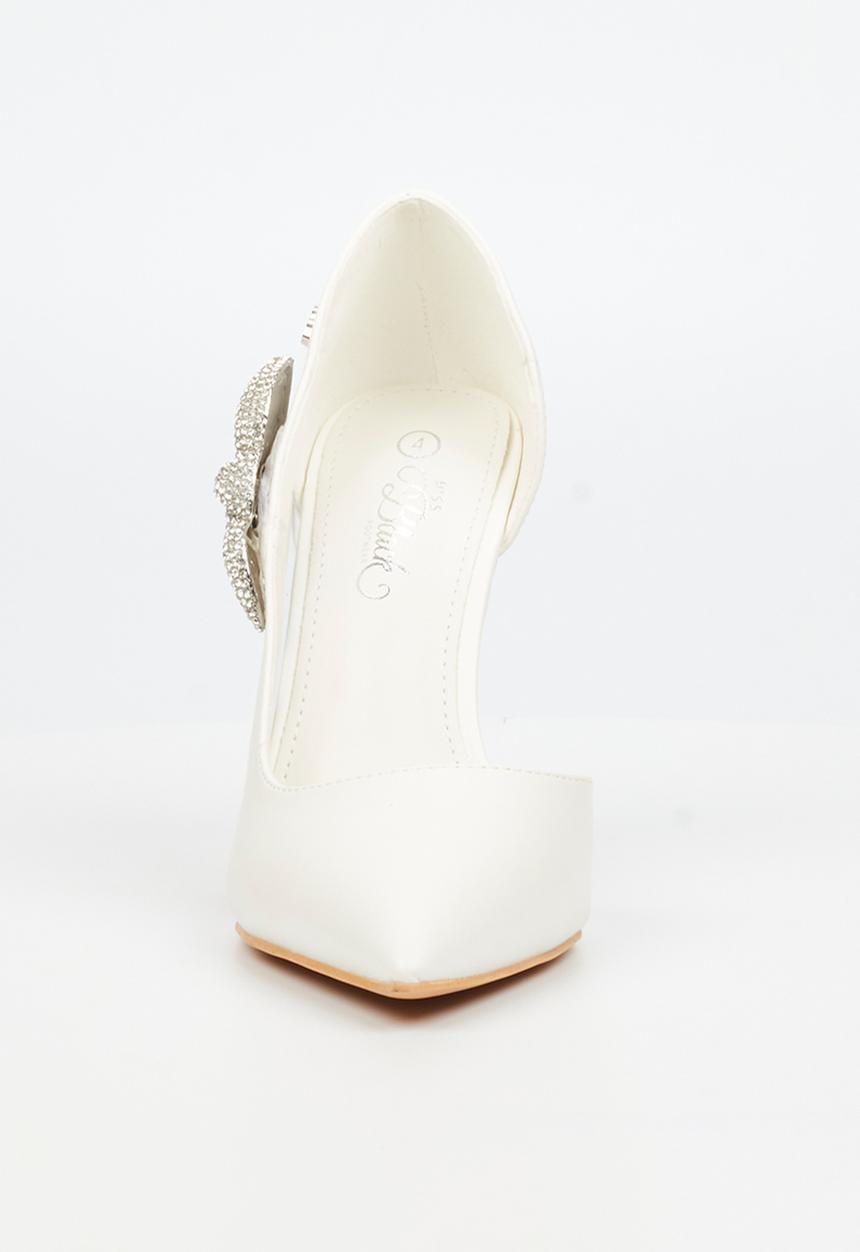 Miss Black - Lola 49 heel - white