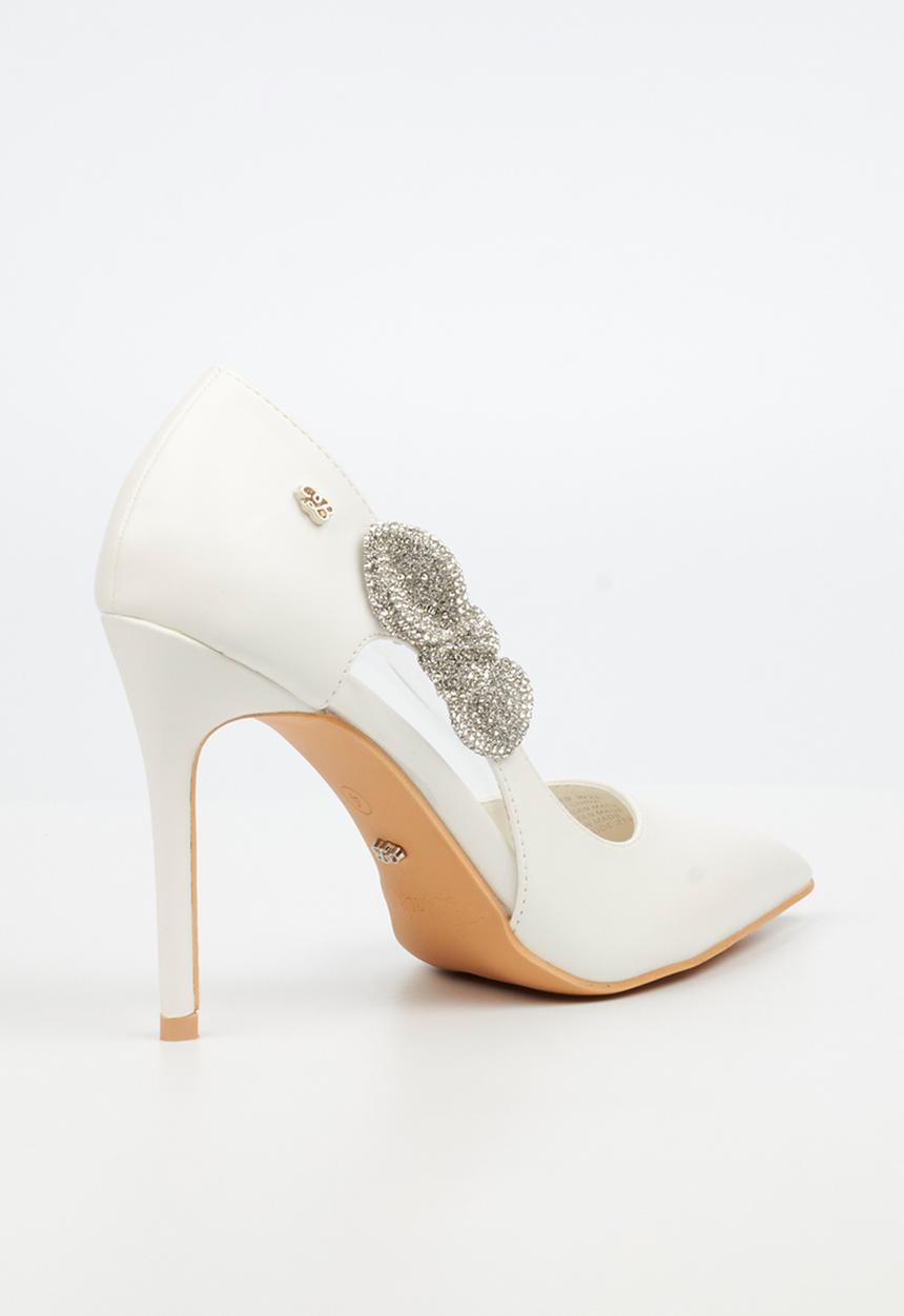 Miss Black - Lola 49 heel - white