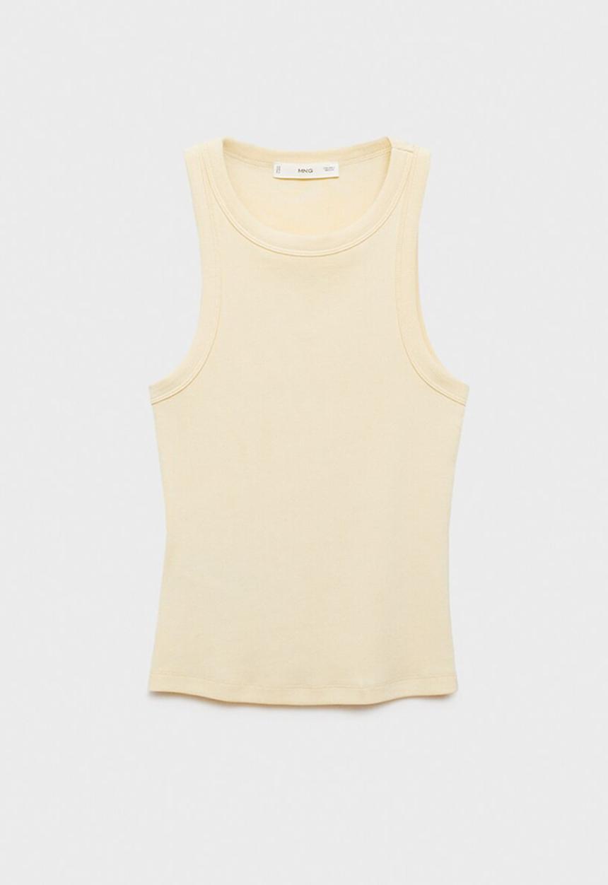 MANGO - Top Boni - Light/Pastel Yellow