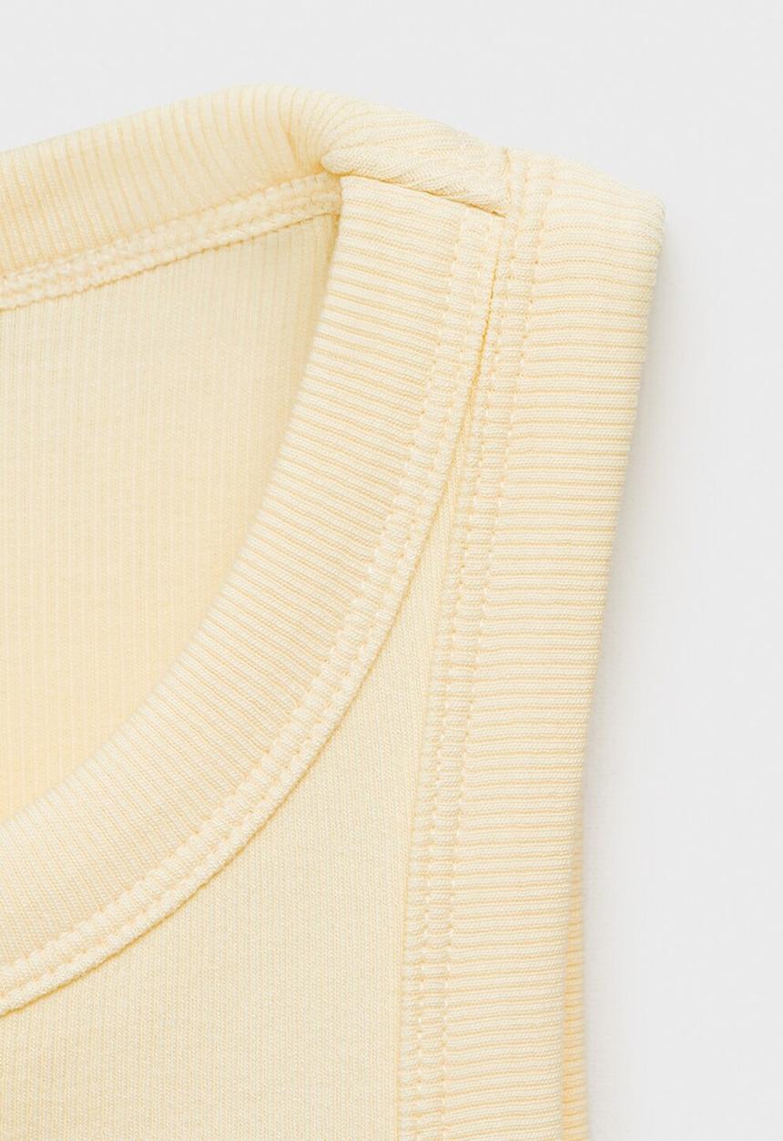 MANGO - Top Boni - Light/Pastel Yellow