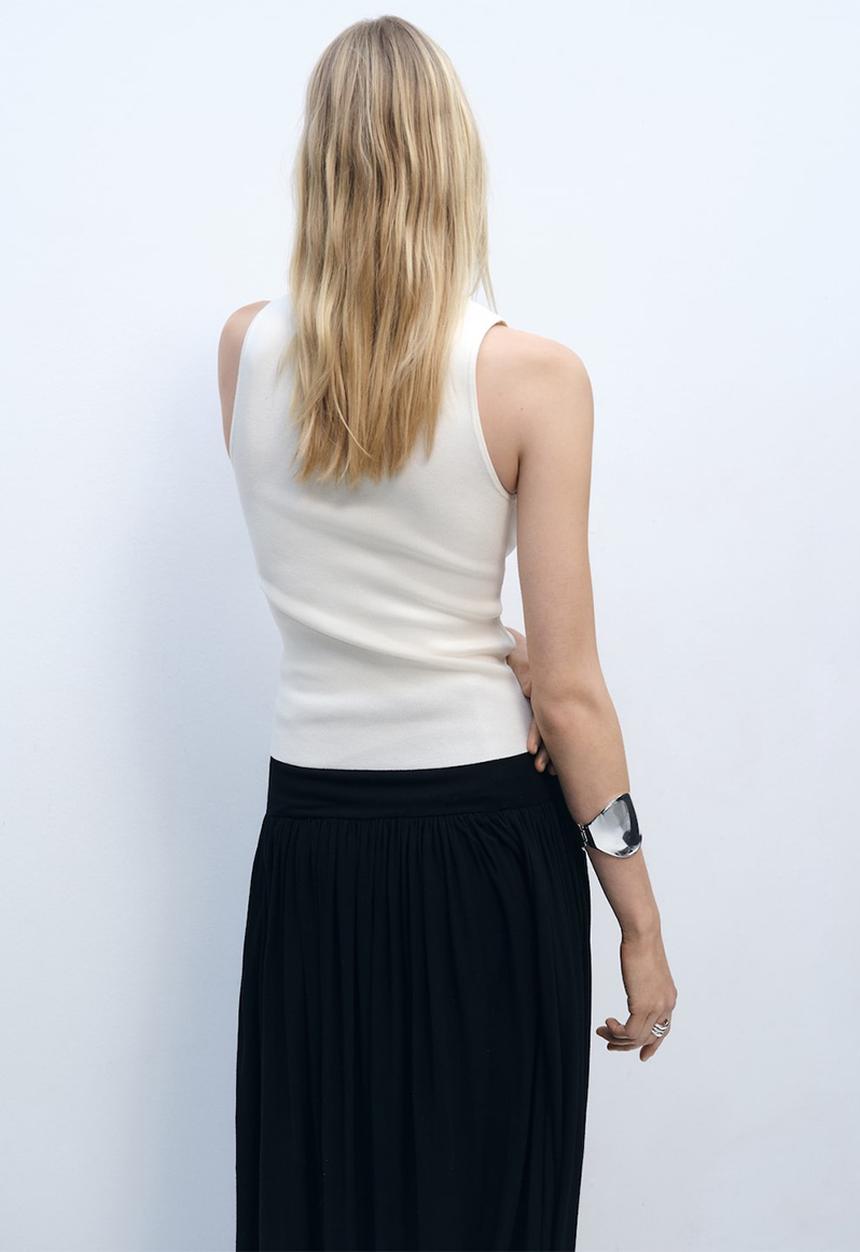 MANGO - Top Hernan - Light Beige