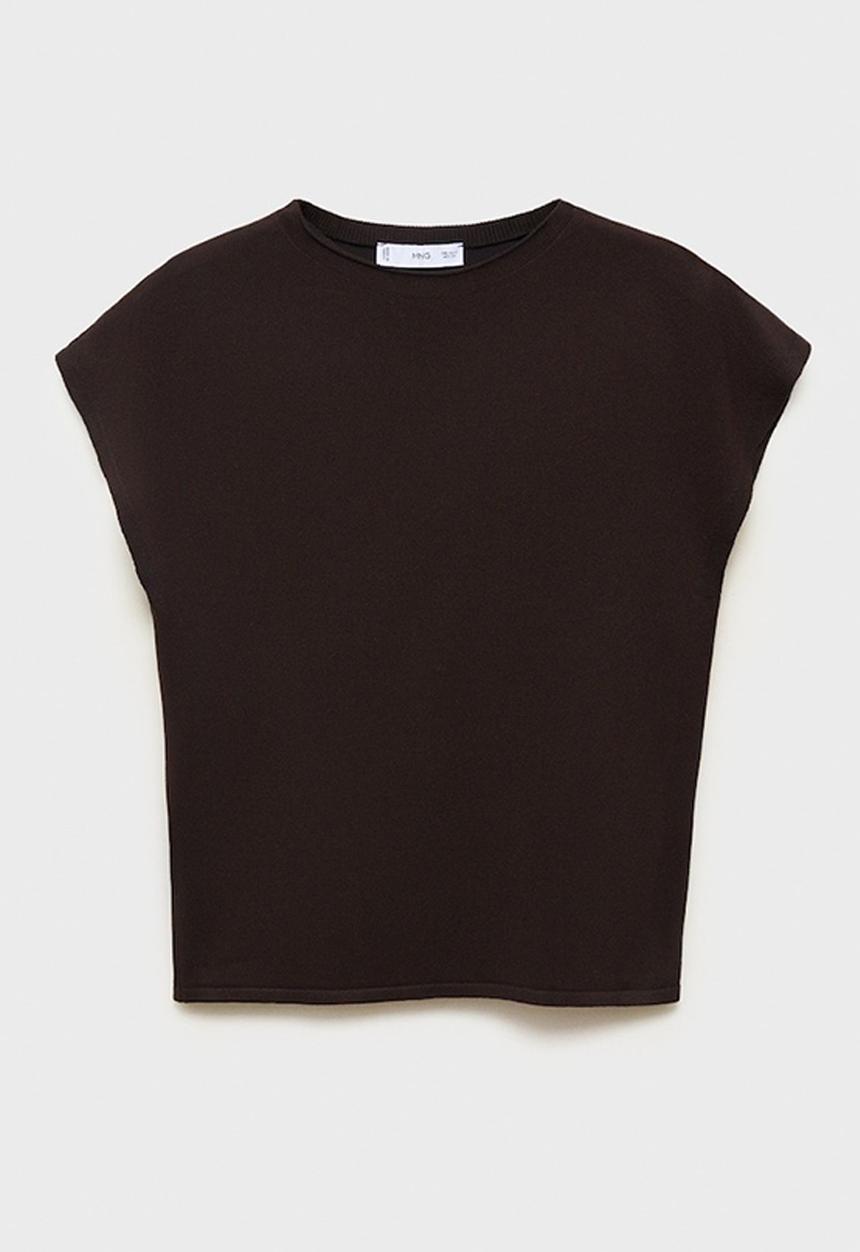 MANGO - Sweater Camin - Dark Brown