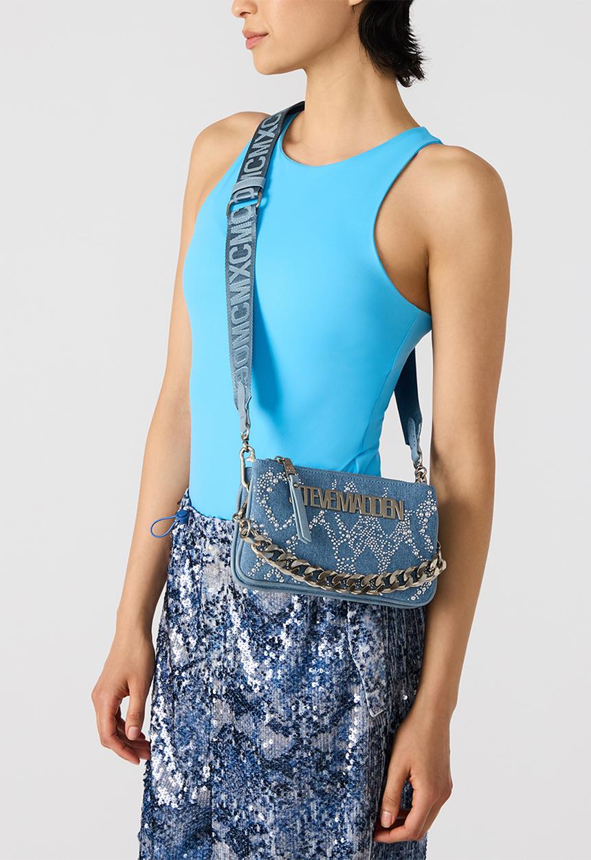 Steve Madden - Barra crossbody bag - blue
