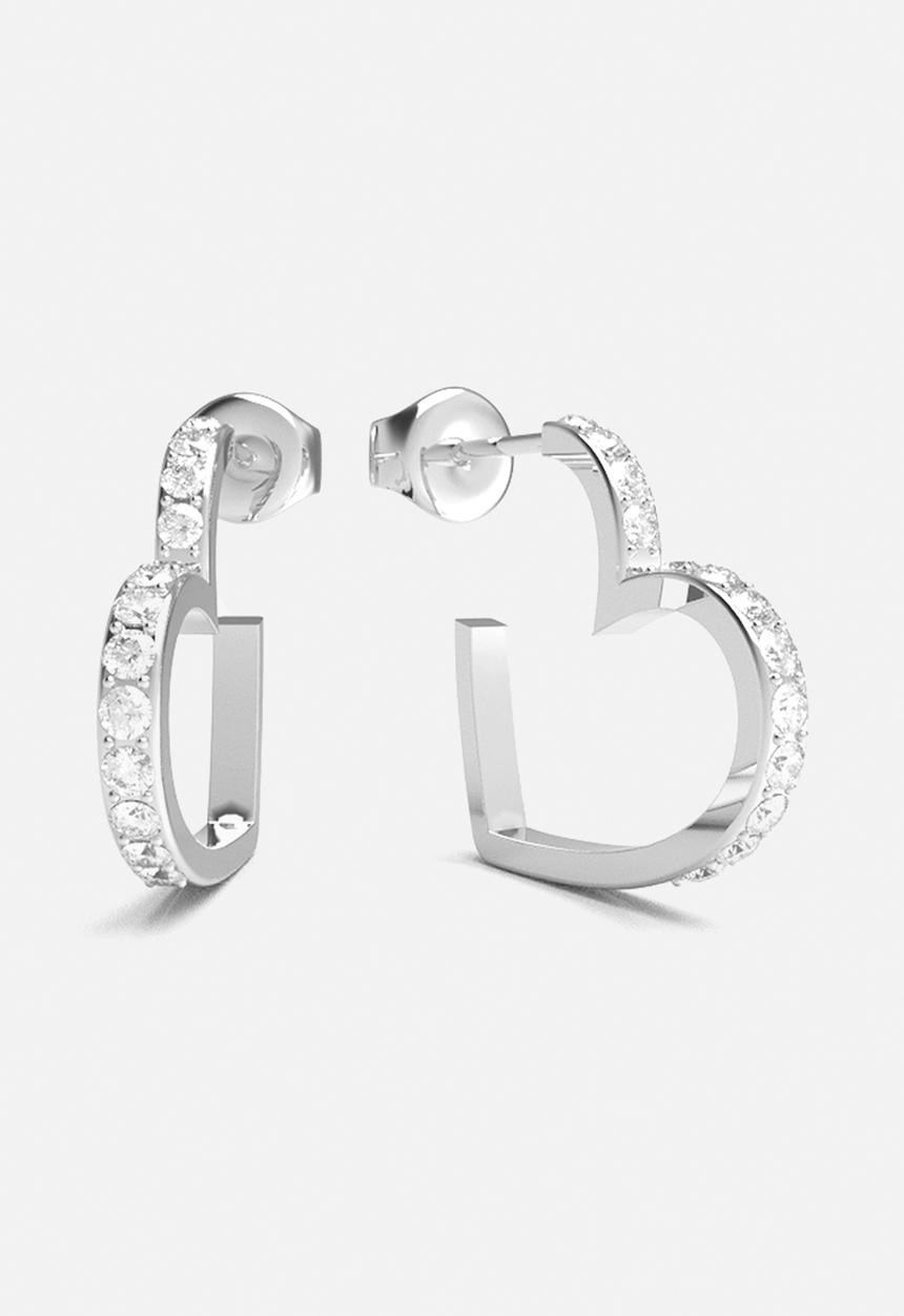 GUESS - Heart to heart frame - silver