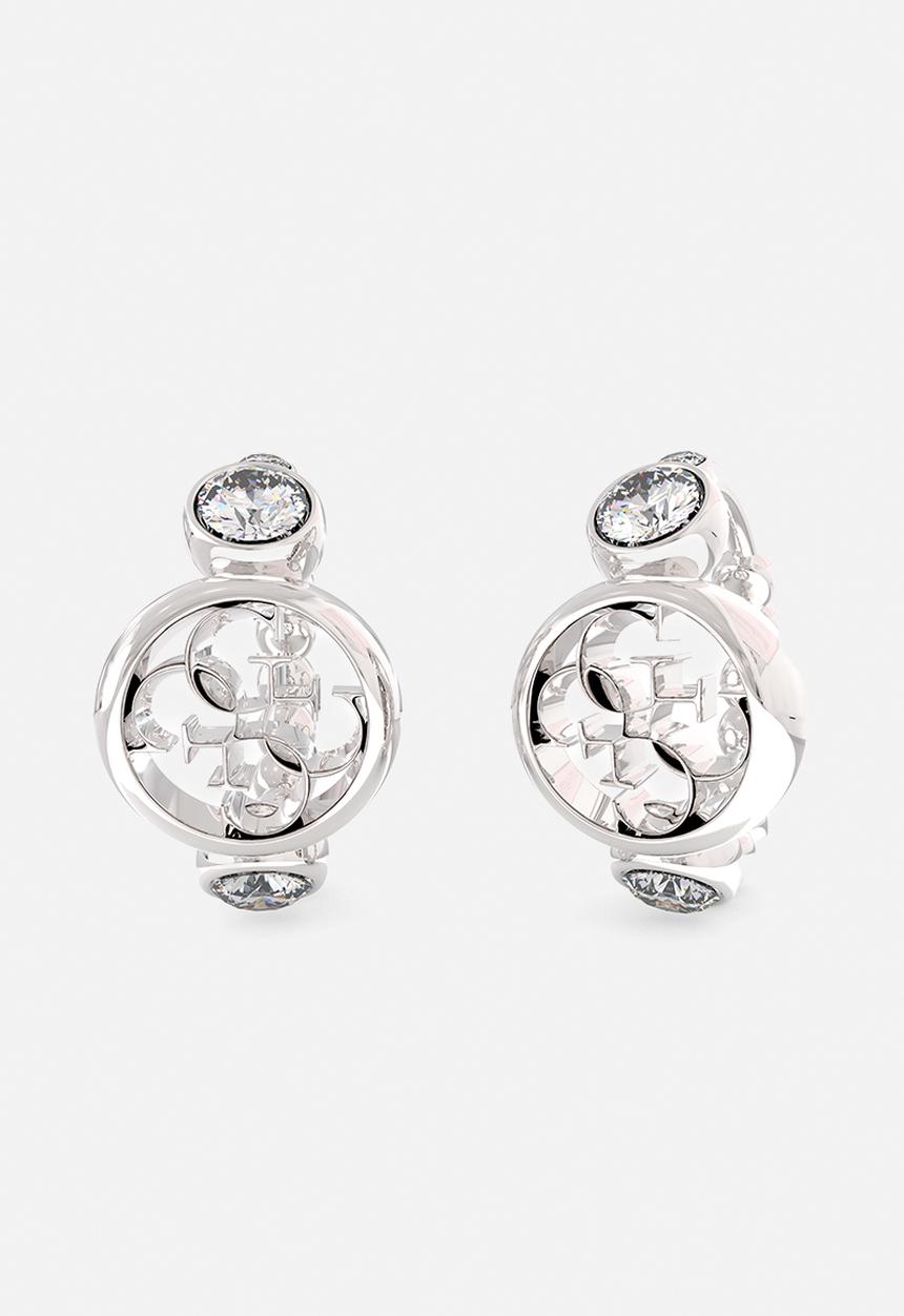GUESS - Perfect illusion mini hoop - silver