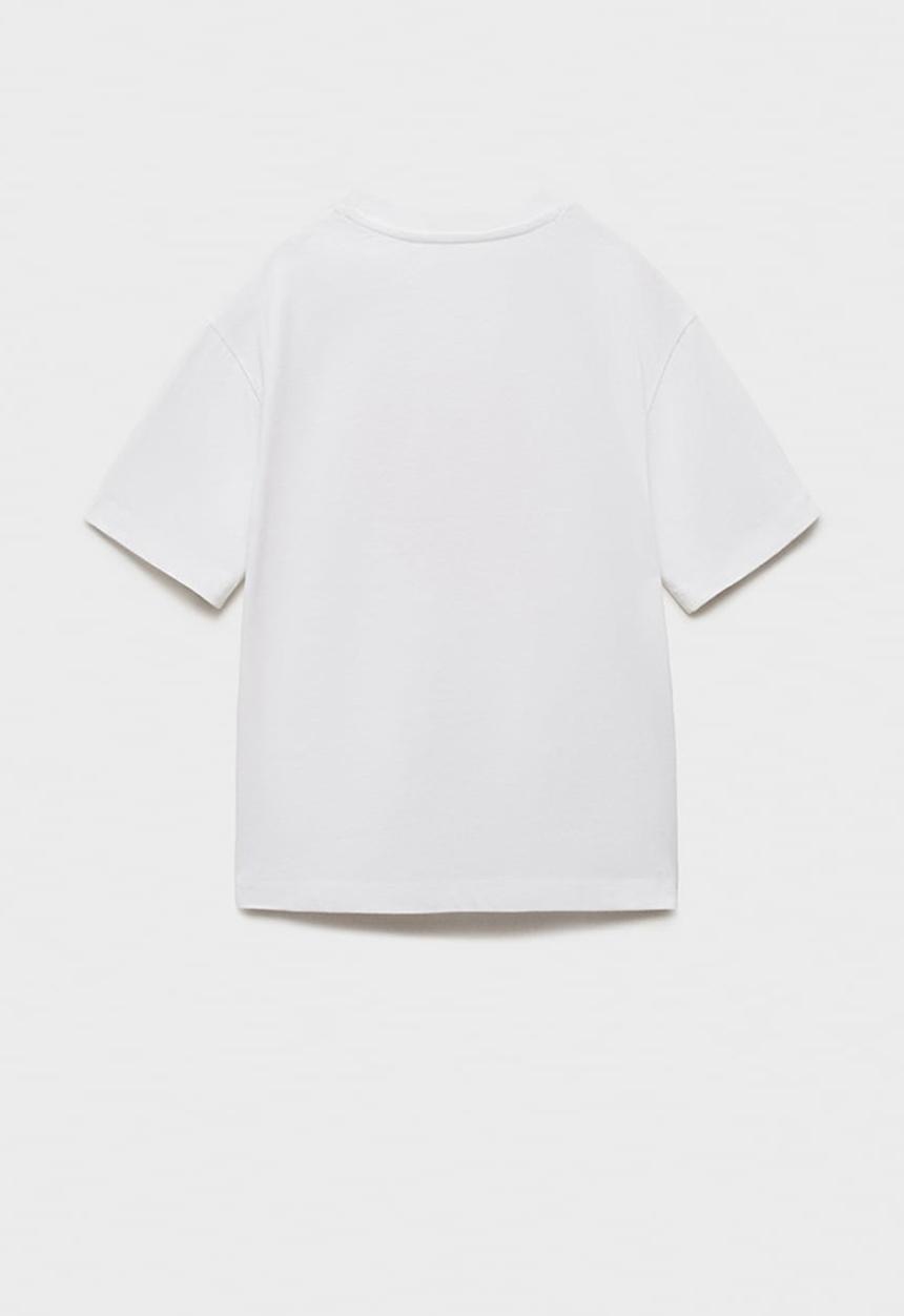 MANGO - T-shirt esen2 - natural