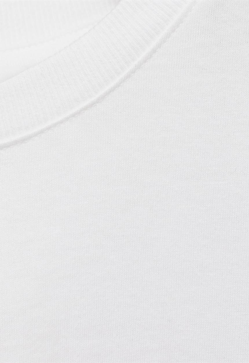 MANGO - T-shirt esen2 - natural