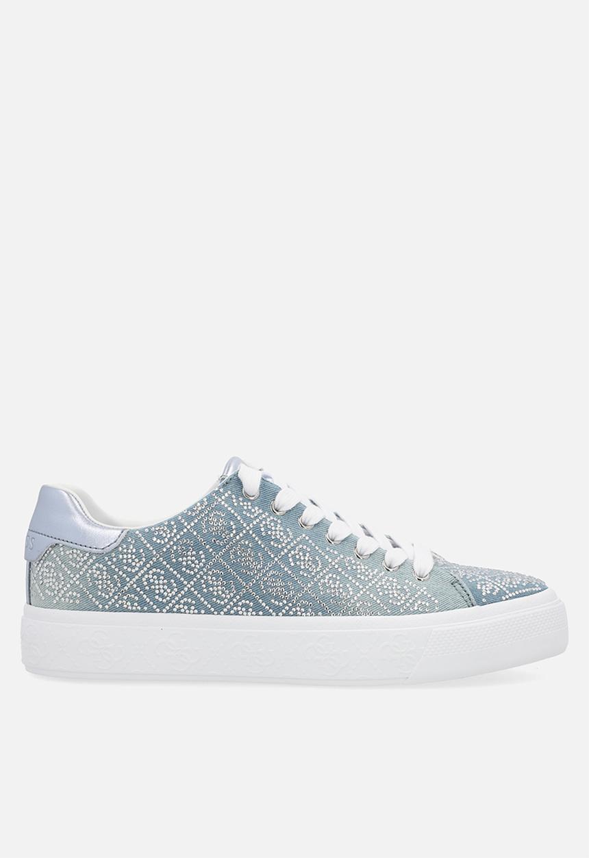 GUESS - Washed Denim Sneaker - Blue